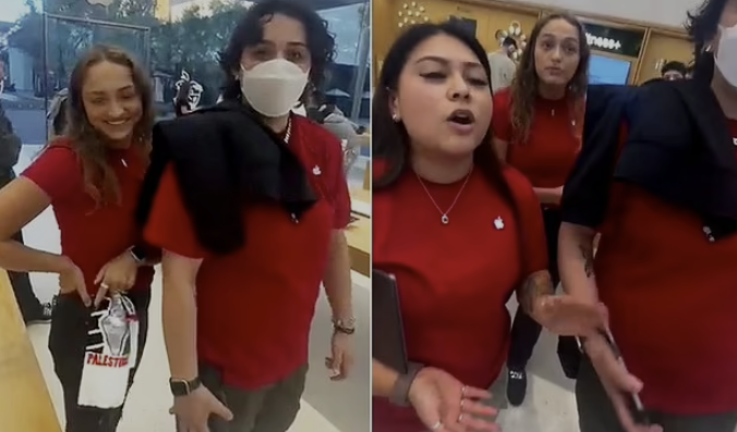 Apple Store Workers Allege Colleagues Faced Discipline for Expressing Support for Palestinians